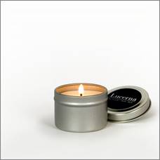 Picture of Orange and Bergamot Small Soy Tin