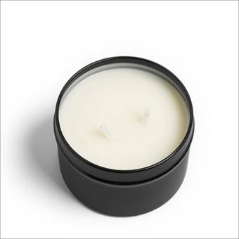 Picture of Candy Cane Double Wick Large Christmas Soy Tin